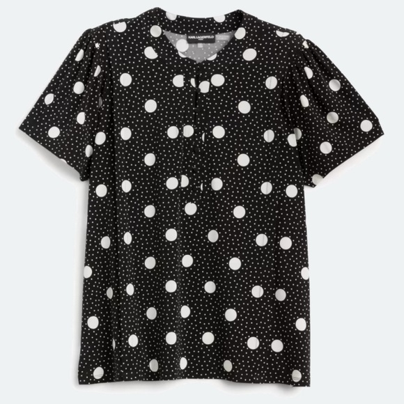 Karl Lagerfeld Paris Kingsley Button Knit Top.  Women’s Size 2X. - Picture 1 of 11